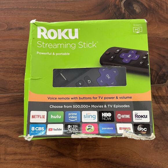 Roku Streaming Stick USB Cable Voice Remote - Picture 1 of 6